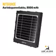 Niteforce Aurinkopaneeliakku 8000 mAh - oikealta etuviistosta - Tarvikkeet riistakameroihin - 6430061581370 - 8