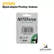 Niteforce Bipod adapter picatinny kiskoon - Bipod adapterit - 6430061582100 - 6
