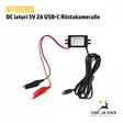 NITEforce DC laturi 5V 2A USB-C valvontakamerakäyttöön - Tarvikkeet riistakameroihin - 6430061582230 - 1