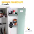 Nor-Lyx NL-2000 asekaappi - Asekaappi 20 ja yli aseelle - 293220 - 5