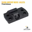 Osuma Aimpoint Micro H-1 jalusta 11 mm kiskoon - Punapiste- ja holotähtäinjalustat - 6430068620140 - 2