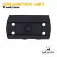 Osuma Aimpoint Micro H-1 jalusta 11 mm kiskoon - Punapiste- ja holotähtäinjalustat - 6430068620140 - 3
