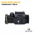 Pixfra Taurus T650LRF Clip-on kiikaritähtäimen lämpölisäosa etäisyysmittarilla - vasen sivu - Clip On -Lämpölisäosa - 6976144451340 - 2