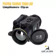 Pixfra Taurus T650LRF Clip-on kiikaritähtäimen lämpölisäosa etäisyysmittarilla - etuviistosta vasemmalta linssisuoja kiinni - Clip On -Lämpölisäosa - 6976144451340 - 10