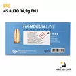 PPU .45 ACP FMJ 14,9g pistoolipatruuna - Muut pistoolinpatruunat - 8605003813170 - 5