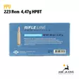 PPU 223 Rem HP BT 4,47g Kivääripatruuna - 223 kaliiperi - 8605003815600 - 5