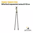 Primos Trigger Stick Bipod Gen3 ampumatuki, korkea 61-155 cm - Yleiskuva - Tripod- ja Bipod-ampumatuet - 010135000370 - 8