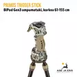 Primos Trigger Stick Bipod Gen3 ampumatuki, korkea 61-155 cm - Yksityikohta kahva - Tripod- ja Bipod-ampumatuet - 010135000370 - 15