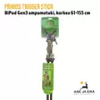 Primos Trigger Stick Bipod Gen3 ampumatuki, korkea 61-155 cm - Myyntipakkaus - Tripod- ja Bipod-ampumatuet - 010135000370 - 16