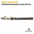 Primos Trigger Stick TriPod Gen3 ampumatuki, matala 46-76 cm - Kuljetuskunnossa - Tripod- ja Bipod-ampumatuet - 010135658120 - 7