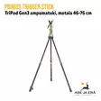 Primos Trigger Stick TriPod Gen3 ampumatuki, matala 46-76 cm - Korkein ampuma-asento - Tripod- ja Bipod-ampumatuet - 010135658120 - 9