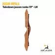 Ragim Impala Takedown jousen runko 19" - Vasenkätinen - yleiskuva oikealta - Vastakaarijousen rungot - 8034049503460 - 1