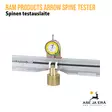 Ram Products spine testeri - Jousen säätö ja huolto - 18113400040 - 2