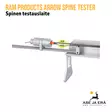 Ram Products spine testeri - Jousen säätö ja huolto - 18113400040 - 4