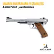 Ruger Mark IV 4,5mm ilmapistooli Stainless - Jousi ja puristeilma ilmapistoolit - 4000844804280 - 13