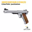 Ruger Mark IV 4,5mm ilmapistooli Stainless - Jousi ja puristeilma ilmapistoolit - 4000844804280 - 14