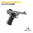 Ruger Mark IV Target 22LR pienoispistooli - Pienoispistoolit - 736676401260 - 18