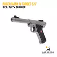 Ruger Mark IV Target 22LR pienoispistooli - Pienoispistoolit - 736676401260 - 12