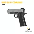 Ruger SR1911 9mm Luger Commander pistooli - Pistoolit - 736676067220 - 14