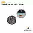 RWS Hypermax 4,50 mm ilma-aseluoti 0,34g - 4,5 mm ilmakivääriluodit - 4000294181610 - 4