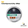 RWS Hypermax 4,50 mm ilma-aseluoti 0,34g - 4,5 mm ilmakivääriluodit - 4000294181610 - 2