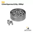 RWS Hypermax 4,50 mm ilma-aseluoti 0,34g - 4,5 mm ilmakivääriluodit - 4000294181610 - 5