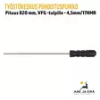 Puhdistuspuikko 820 mm 4,5mm/17HMR VFG - tulpille - Puikon kahva - Puhdistussarjat ja -harjat - 6410363751107 - 4