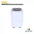 Salora WMR3350 pulsaattoripesukone - edestä katsottuna - Muut retkeilytarvikkeet - 8720085002370 - 5