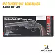 Schofield 6" 4,5 mm CO2 Pellet ilma-ase revolveri, Aging BK - myyntipakkaus - Ilma-aseluoti ilmapistoolit - 5707843073370 - 12