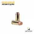 Sellier & Bellot 40 S&W FMJ 11,7g pistoolinpatruuna - Muut pistoolinpatruunat - 8590690311200 - 2