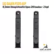 Sig Sauer P320 ASP 4,5mm CO2 ilmapistoolin varalipas 20 kuulaa 2 kpl - kaksi lipasta takaa - SIG Sauer lippaat - 798681580590 - 3