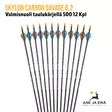 Skylon Carbon Savage 6.2 hiilikuitunuoli 500 12 Kpl - Viuhka - Hiilikuitunuolet - 6426009248290 - 19