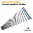 Skylon Carbon Savage 6.2 hiilikuitunuoli 500 12 Kpl - Yleiskuva - Hiilikuitunuolet - 6426009248290 - 18