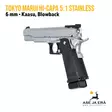 Tokyo Marui Hi-Capa 5.1 Stainless 6 mm Airsoft pistooli -blowback - Pistoolit ja -revolverit - 4952839142320 - 9