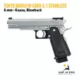 Tokyo Marui Hi-Capa 5.1 Stainless 6 mm Airsoft pistooli -blowback - Pistoolit ja -revolverit - 4952839142320 - 1