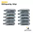 Umarex Co2 kapseli 8g 10kpl - Co2 kaasupatruunat - 4000844804440 - 1