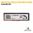 Umarex Colt Single Action Army Antique 4,5 BB CO2 ilma-ase revolveri - BB kuula ilmapistoolit - 4000844599070 - 16