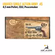 Umarex Colt Single Action Army Peacemaker Diabolo, Antique finish 4,5 mm CO2 ilma-ase revolveri - Ilma-aseluoti ilmapistoolit - 4000844611550 - 11