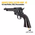 Umarex Colt Single Action Army Peacemaker Diabolo, Antique finish 4,5 mm CO2 ilma-ase revolveri - Ilma-aseluoti ilmapistoolit - 4000844611550 - 8