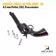 Umarex Colt Single Action Army Peacemaker Diabolo, Antique finish 4,5 mm CO2 ilma-ase revolveri - Ilma-aseluoti ilmapistoolit - 4000844611550 - 10