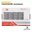 Umarex DX17 BLK 4,5 mm BB/Pellet paketti takaa - Jousi ja puristeilma ilmapistoolit - 4000844573650 - 12