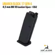 Umarex Glock 17 Gen4 Blowback 4,5mm CO2 18 kuulan lipas - Umarex lippaat ja rullat - 4000844648280 - 9