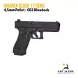 Umarex Glock 17 Gen5 Blowback 4,5mm CO2 Pellet ilmapistooli - Ilma-aseluoti ilmapistoolit - 4000844740250 - 8