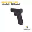 Umarex Glock 17 Gen5 Blowback 4,5mm CO2 Pellet ilmapistooli - Ilma-aseluoti ilmapistoolit - 4000844740250 - 3