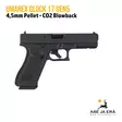 Umarex Glock 17 Gen5 Blowback 4,5mm CO2 Pellet ilmapistooli - Ilma-aseluoti ilmapistoolit - 4000844740250 - 7