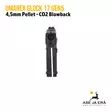 Umarex Glock 17 Gen5 Blowback 4,5mm CO2 Pellet ilmapistooli - Ilma-aseluoti ilmapistoolit - 4000844740250 - 10