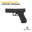 Umarex Glock 17 Gen5 Blowback 4,5mm CO2 Pellet ilmapistooli - Ilma-aseluoti ilmapistoolit - 4000844740250 - 1