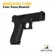 Umarex Glock 17 GEN5 kaasutoiminen 6mm airsoft pistooli - oikealta etuviistosta - Pistoolit ja -revolverit - 4000844665010 - 18
