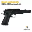 Umarex Racegun Black set CO2 Steel BB ilmapistooli - CO2 kaasutoimiset ilmapistoolit - 4000844496720 - 2