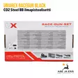 Umarex Racegun Black CO2 Steel BB ilmapistoolisetti - myyntipakkauksen takakansi - CO2 kaasutoimiset ilmapistoolit - 4000844496720 - 13